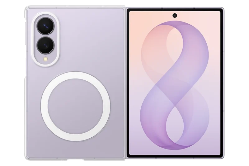 Samsung Galaxy Z Fold 8 Clear Magnet Case
