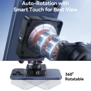 JOYROOM JR-ZS506 15W Auto-Rotating Magnetic Wireless Car Charger