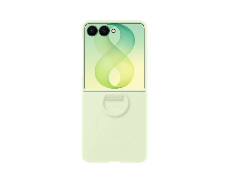 Samsung Galaxy Z Flip8 Silicone Ring Magnet Case