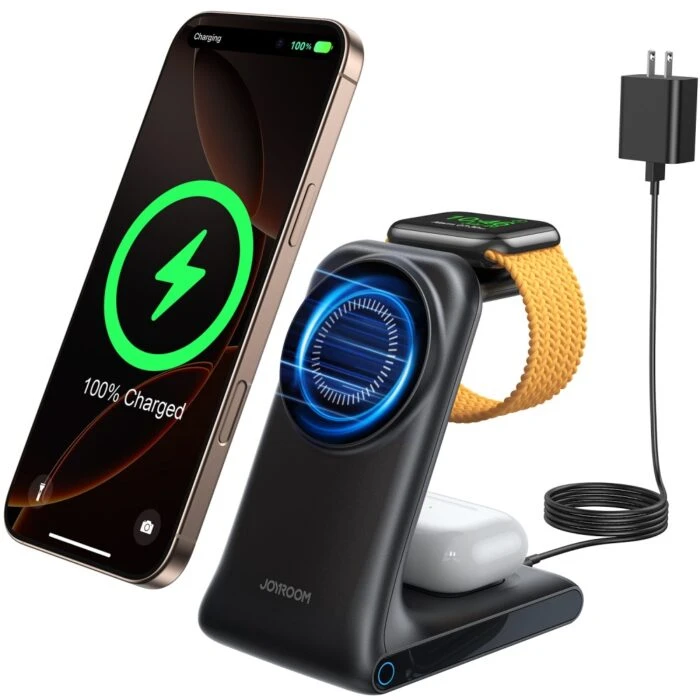Joyroom JR-W15 3-in-1 Wireless Charging Station