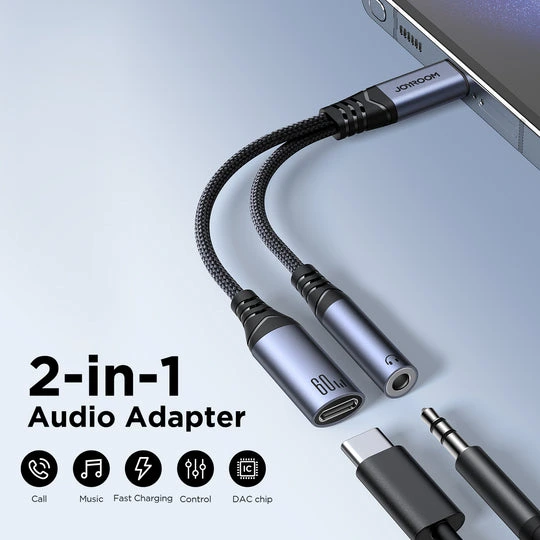Joyroom SYC02 Type C Audio Splitter