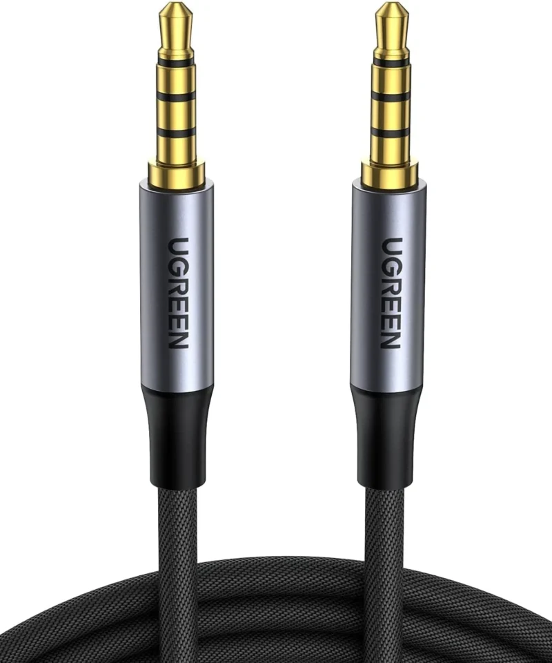 UGREEN 10648 3.5mm 4-Pole Audio Cable 1M UGREEN 10648 3.5mm 4-Pole Audio Cable 1M