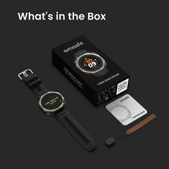 Amazfit T-Rex Dual Solar Smartwatch Price in Pakistan | Fonepro