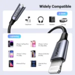 UGREEN Headphone Adapter for iPhone Lightning to 3.5mm 30756