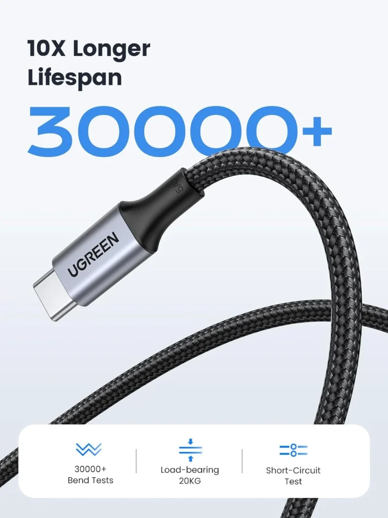 UGREEN 70429 USB C to USB C Cable 100W