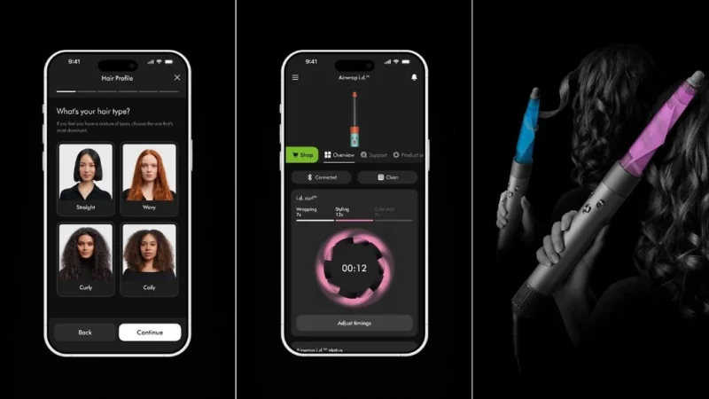 Dyson HS08 Airwrap i.d multi-styler and dryer Straight+Wavy