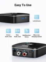 UGREEN 30445 Bluetooth 5.3 Receiver AUX Audio Adapter