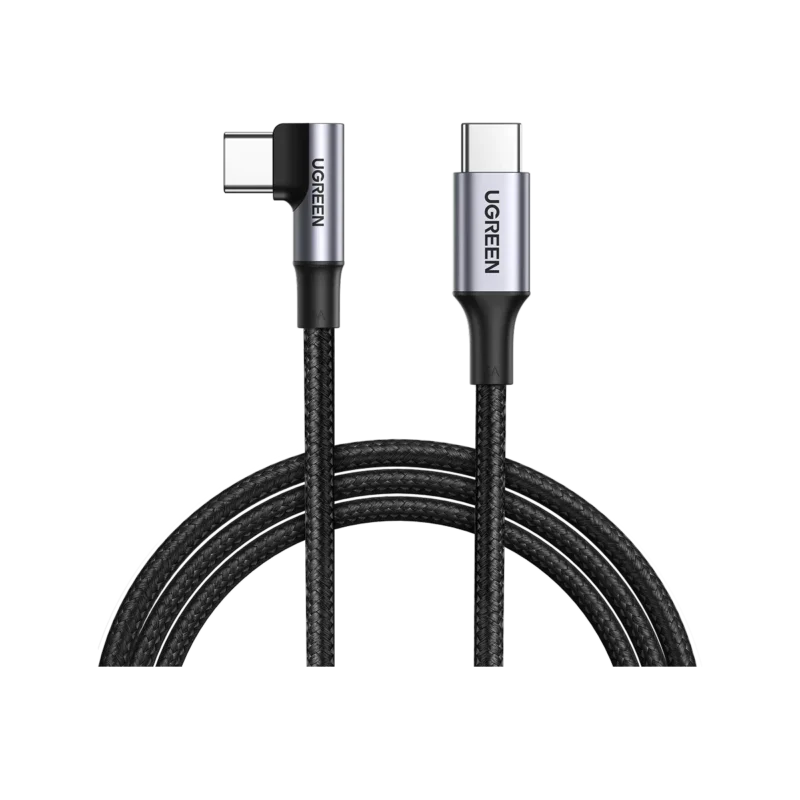 UGREEN USB C to USB C Cable Right Angle 100W 70645