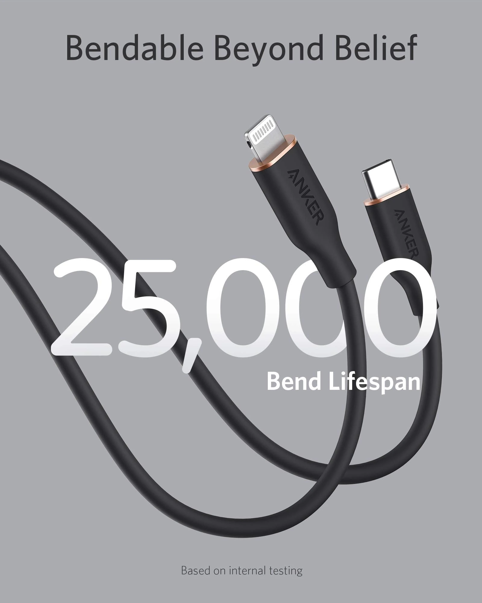 Anker 641 USB-C to Lightning Cable