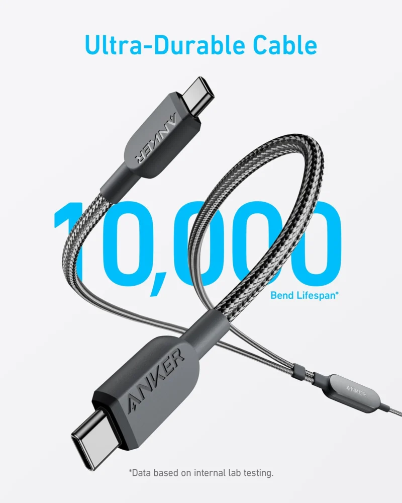 Anker 140W 2-in-1 USB-C to USB-C Cable A8895
