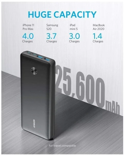 Anker PowerCore III Elite 87W Power Bank 25600mAh A1291