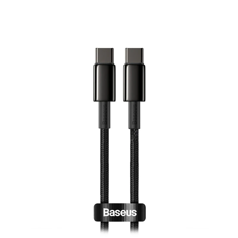 Baseus Tungsten Gold Cable Type-C to Type-C 100W 2M Baseus Tungsten Gold Cable Type-C to Type-C 100W 2M