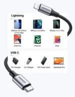 UGREEN USB-C to Lightning Cable 60751