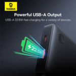 OS-Baseus Airpow Lite Power Bank 10000mAh 22.5W Dual Cable