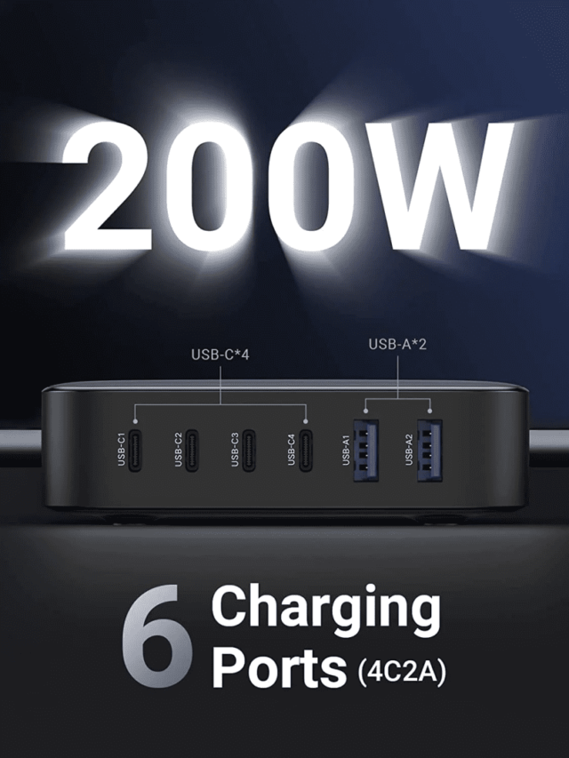 Ugreen Nexode 200W USB C Desktop Charger