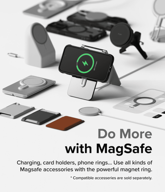 Ringke Fusion-X Magnetic Case For iPhone 15 Pro Max [Compatible with MagSafe] - Image 4