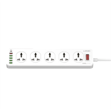 LDNIO SC10610 Power Socket PD Fast Charging Smart Power Strips 10 Universal Standard Charging Power Extension