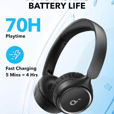 Anker Soundcore H30i Wireless Headphones Black in Pakistan.