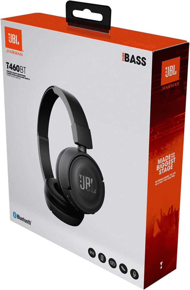 JBL T460BT Extra Bass Wireless Headphones Best Price in Pakistan.