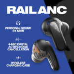 Skullcandy Rail ANC Noise canceling Wireless Earbuds in Pakistan