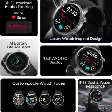 Realme Watch S2 1.43 AMOLED Display Watch Price in Pakistan | Fonepro.pk