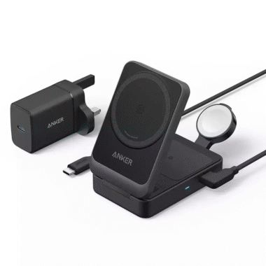 Anker MagGo 15W 3-in-1 Charging Station Qi2 Certified Wireless Charger