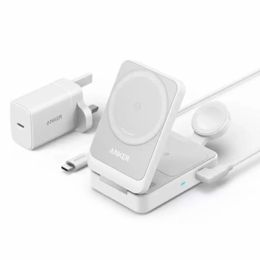 Anker MagGo 15W 3-in-1 Charging Station Qi2 Certified Wireless Charger