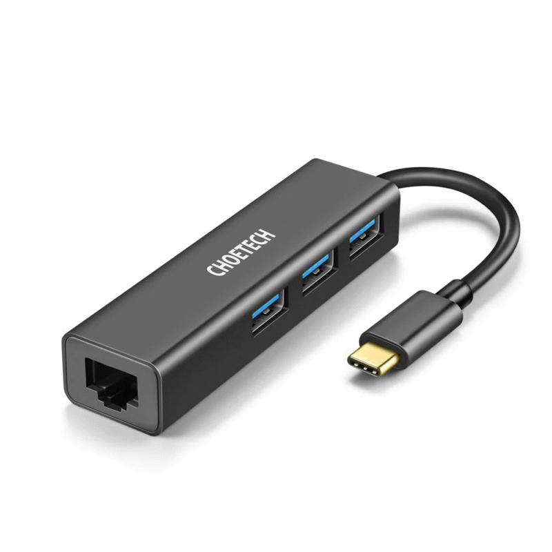 Choetech HUB U02 USB C Ethernet HUB LAN Network Adapter