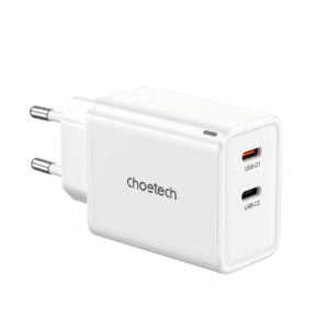 Choetech PD6013 Dual Type C GaN PD65W Wall Charger