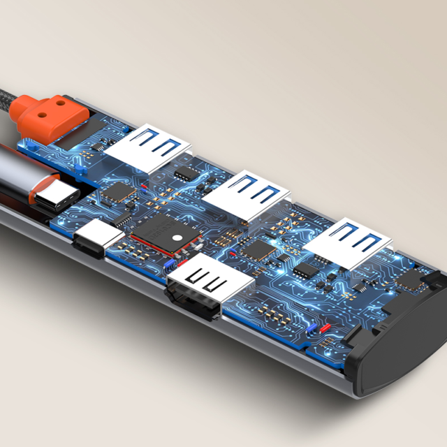 LDNIO DS 15H 5 in 1 Type c Docking Station