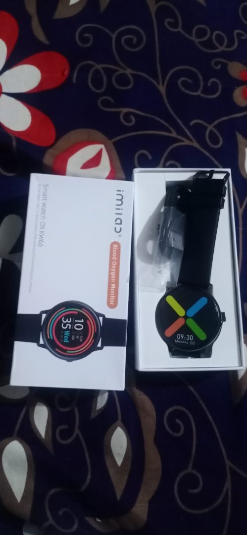 Xiaomi Mi iMILAB KW66 Smart Watch With Duble Strap photo review