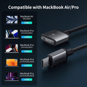 MCDODO CA 147 140W C to Megsafe 3 Magnetic Cable 2M Price In Pakistan | FonePro