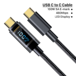 MCDODO CA3601 USBC to USBC Charging Cable 5A PD 100W 1.2m Auto Power Display Price In Pakistan | FonePro