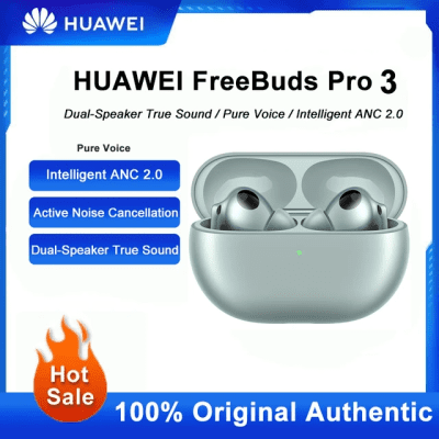 Huawei FreeBuds Pro 3 True wireless Noise-Canceling Earbuds Dynamic Noise Cancelling 