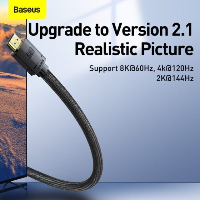 Baseus High Definition Series HDMI 8K to HDMI 8K Adapter Cable