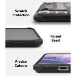 Ringke Fusion-X Case For Samsung Galaxy A72 - Camo Black