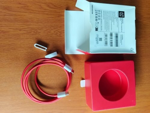 OnePlus Original Warp Charging Type C Cable photo review