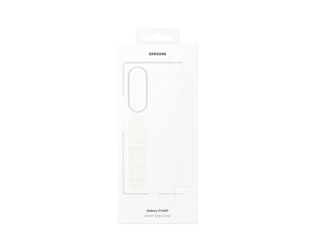 Galaxy Z Fold7 Clear Grip Case