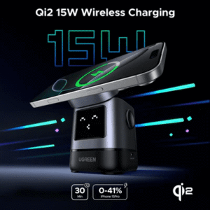 UGREEN Uno 2-in-1 Magnetic Wireless Charger 15W